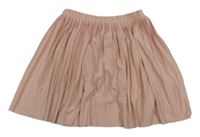 Světlerůžová plisovaná sukně M&S