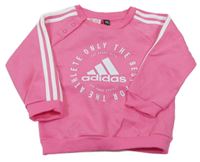 Růžová mikina Adidas