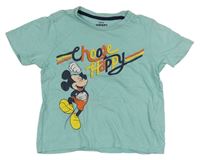 Světlemodré tričko s Mickeym Disney 