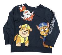 Tmavomodrá mikina s Paw Patrol H&M