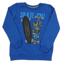 Safírová mikina se skaty Chapter young