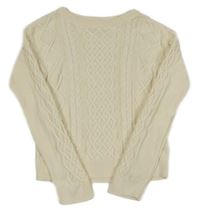 Smetanový vzorovaný svetr GAP