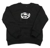 Černá mikina se Supermanem 