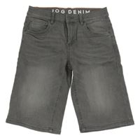 Šedé riflové kraťasy C&A