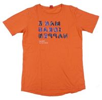 Korálové tričko s nápisem S. Oliver vel. 176