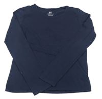 Tmavomodré triko zn. H&M