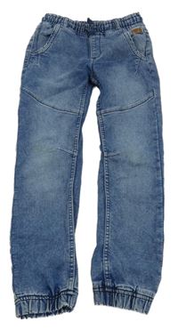 Modré plísňové cuff teplákové rifle zn. YIGGA