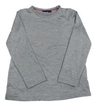 Šedé melírované thermo mikinotriko lupilu