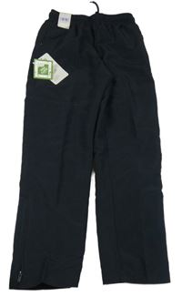 Nové - Černé šusťákové podšité kalhoty St. Bernard