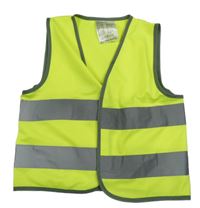 Neonově žlutá bezpečnostní reflexní vesta 