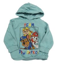 Světlemodrá mikina s Paw Patrol a kapucí Nickelodeon