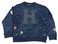 Tmavomodrá mikina s obrázky - Harry Potter M&S