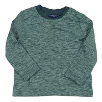 Zelené melírované sportovní triko Lupilu