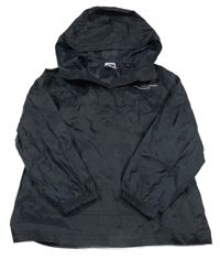 Tmavomodrá šusťáková bunda s kapucí Smart Start