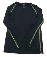 Černé funkční triko Crane