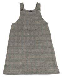 Šedo-černo-červené kostkované šaty Blue Seven