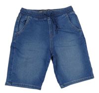 Modré riflové kraťasy Denim Co.