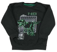 Antracitová mikina s dinem Nutmeg