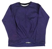 Fialová třpytivá mikina Name it