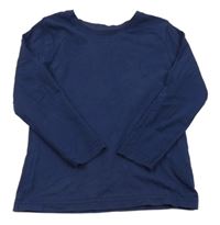 Tmavomodré triko George