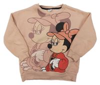 Starorůžová mikina s Minnie Zara