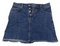 Tmavomodrá riflová sukně Denim Co.