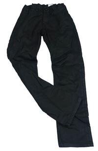 Černé slim fit rifle H&M
