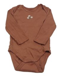 Starorůžové body s květy C&A