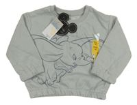 Nové - Světlešedá mikina s Dumbem Primark