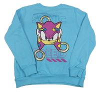 Světlemodrá mikina se Sonicem George