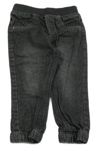 Šedé podšité cuff rifle s úpletovým pasem Kiabi