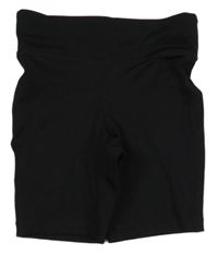 Černé sportovní elastické kraťasy Tchibo