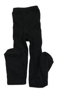 Černé punčocháče s kamínky Primark