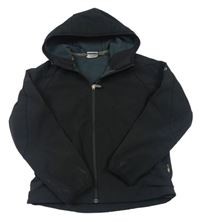 Černá softshellová funkční bunda s kapucí McKinley