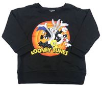 Černá mikina s Looney Tunes