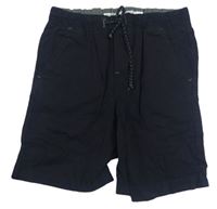 Černé plátěné kraťasy zn. Denim Co.