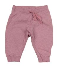 Růžové tepláky H&M