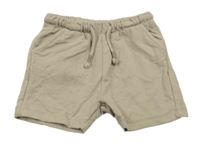 Béžové teplákové kraťasy Next