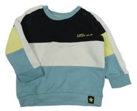 Modro-černo-bílá mikina F&F