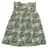 Khaki šaty s Minnie Disney