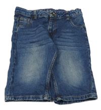 Modré riflové kraťasy Pocopiano