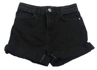 Černé riflové kraťasy Denim Co.