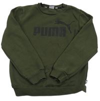 Khaki mikina Puma