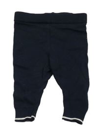 Tmavomodré pletené tepláky Mamas&Papas