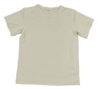 Smetanové sportovní tričko H&M
