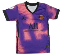 Fialovo-růžový funkční fotbalový dres - Messi