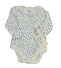 Bílé body s modrými puntíky F&F