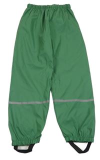 Zelené nepromokavé podšité kalhoty Y.F.K.