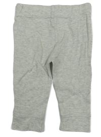 Šedé melírované tepláky 