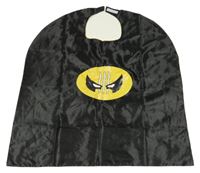 Kostým - Černo/limetkový saténový plášť